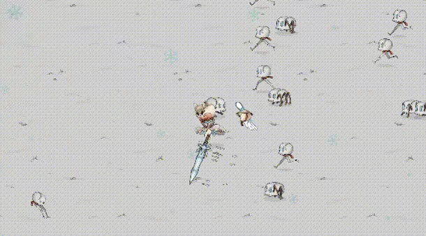 Paint The Snow - idle video 2