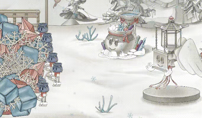 Paint The Snow - idle video 1