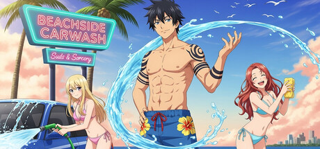 Beachside Carwash: Suds & Sorcery game cover