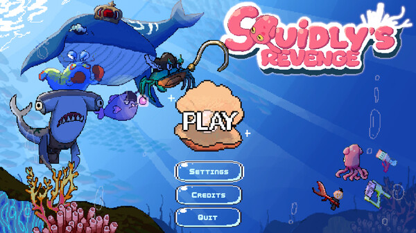 Screenshot of Squidly's Revenge