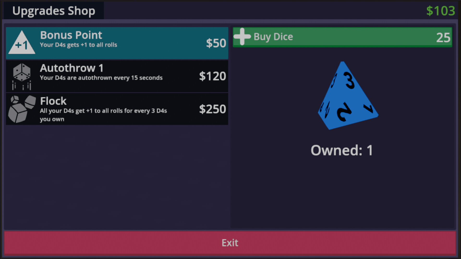 Dice Roller Incremental screenshot #5