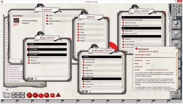 Fantasy Grounds - D&D Elemental Evil Player's Companion