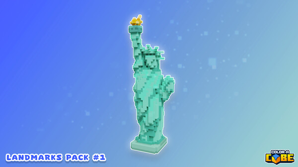 Color a Cube - Landmarks Pack #1