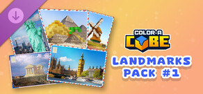 Color a Cube - Landmarks Pack #1