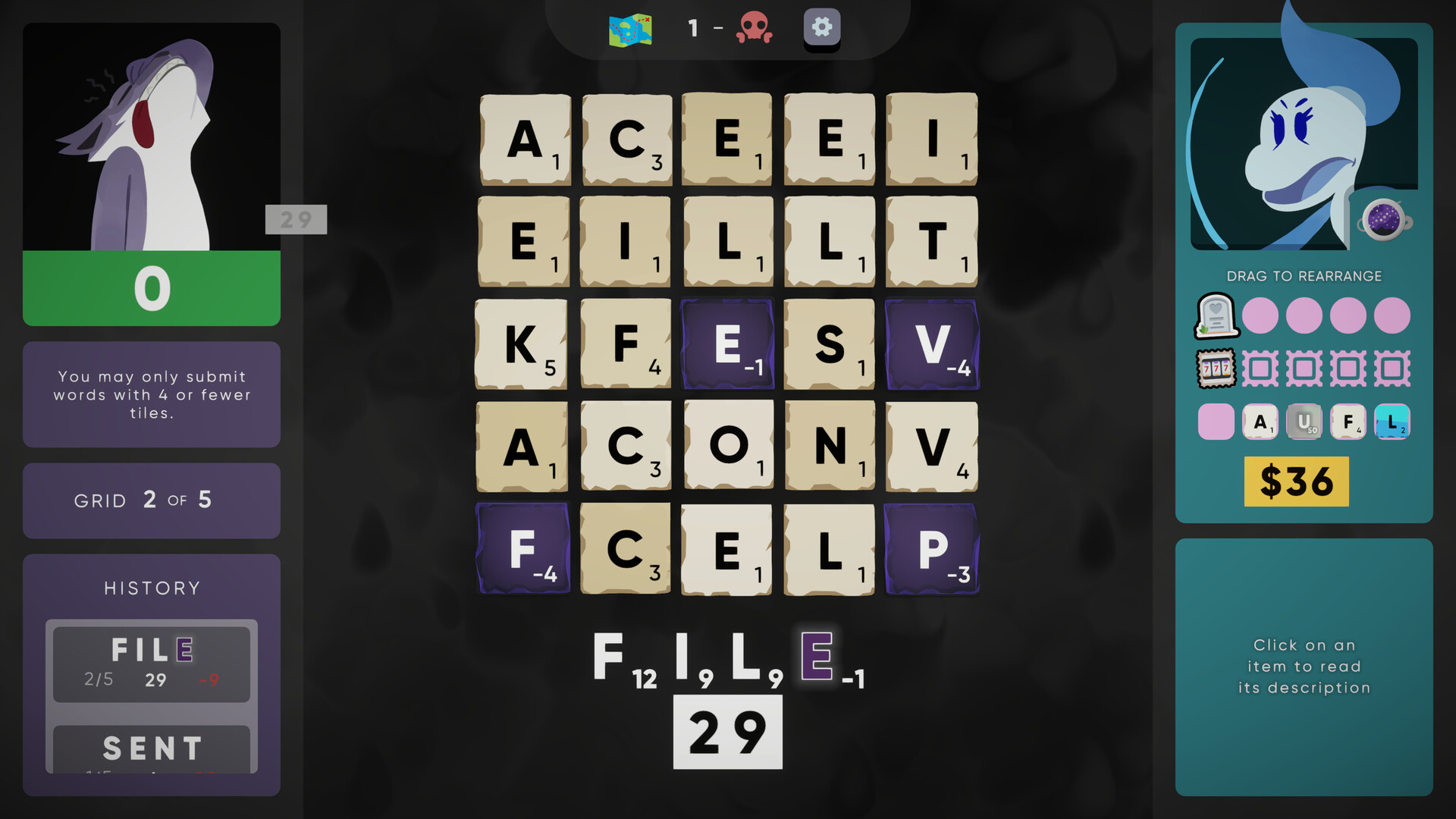 Cursed Words: The Word Game That Isn't screenshot #8