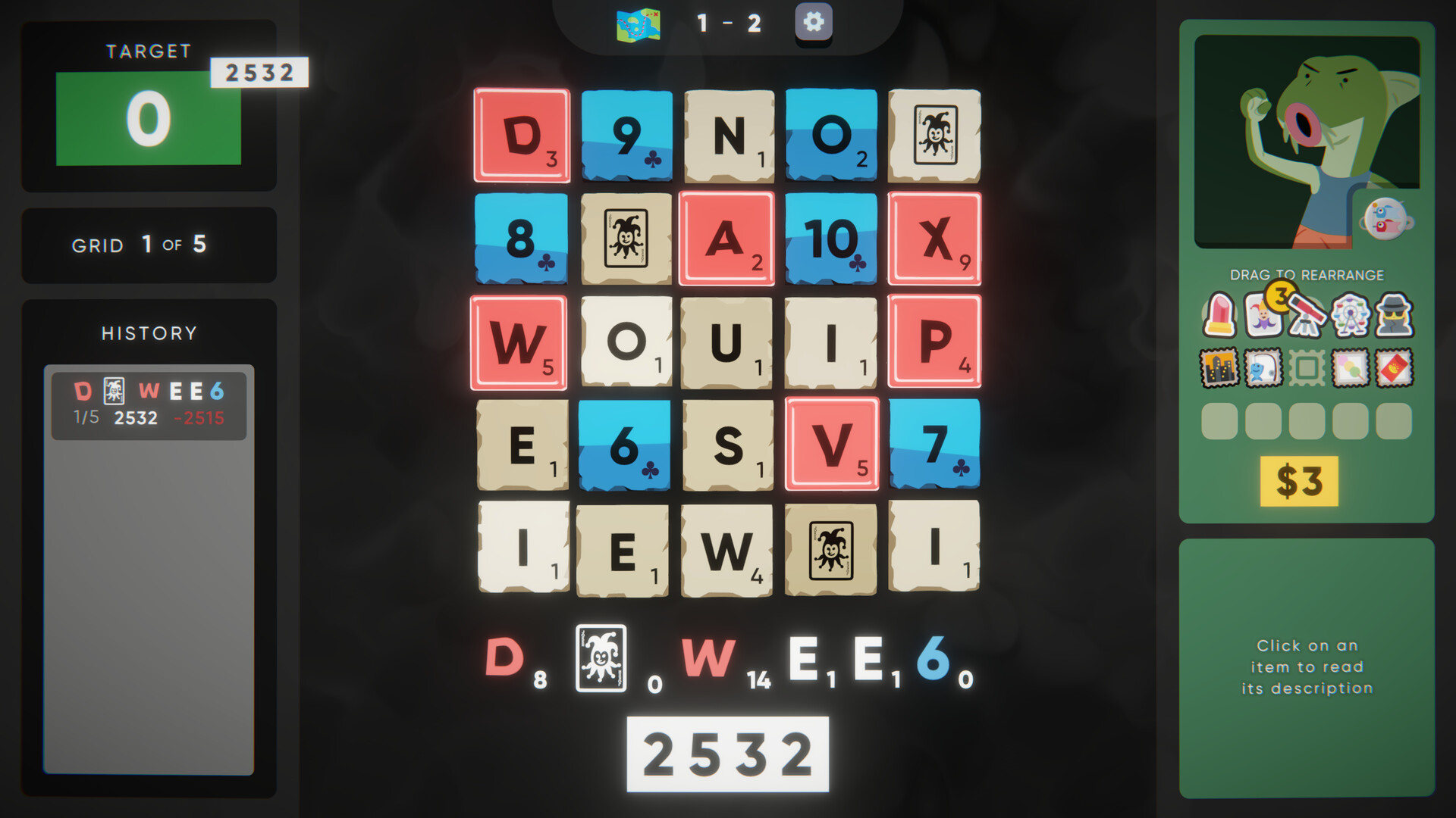 Cursed Words: The Word Game That Isn't screenshot #1