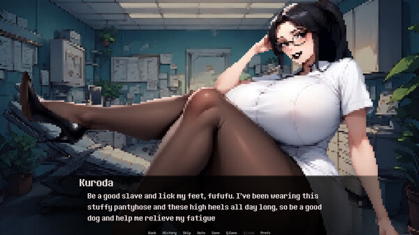 Dominated by: Yandere Goth Doctor game for windows Pc 1