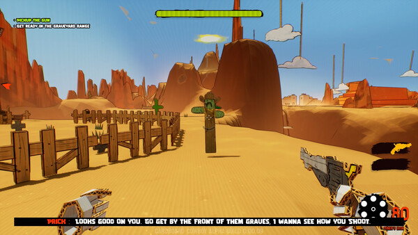 Screenshot 4 of Cardboard Cowboy - final gameplay screenshot