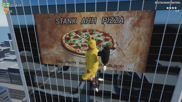 Скриншот из Jetpack Pizza Delivery Simulator