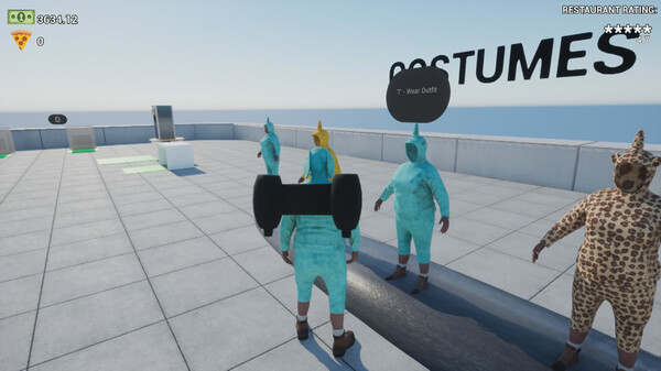 Скриншот из Jetpack Pizza Delivery Simulator