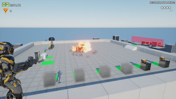 Скриншот из Jetpack Pizza Delivery Simulator