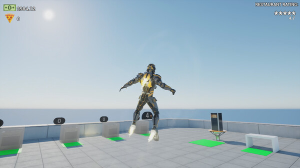 Скриншот из Jetpack Pizza Delivery Simulator