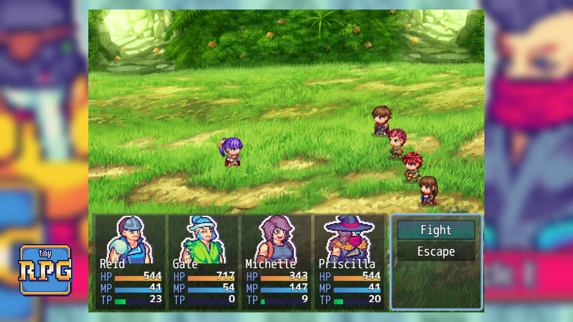 RPG Maker MV - TinyRPG - Face Pack I Featured Screenshot #1