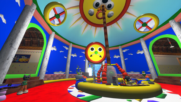 Screenshot of Kami Quest: Enter the Imagynasium gameplay showing in-action mechanics