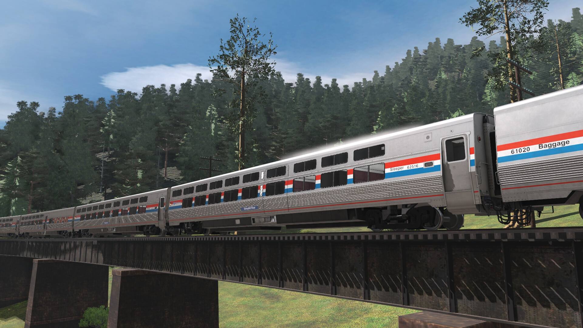 #1. Trainz 2019 DLC - Pro Train: Amtrak Viewliner I & II (Steam) By: N3V Games