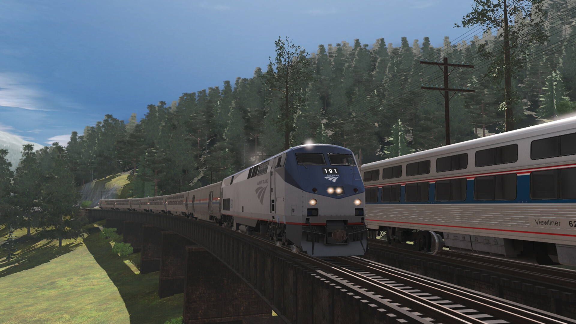 #5. Trainz 2022 DLC - Pro Train: Amtrak Viewliner I & II (Steam) โดย: N3V Games