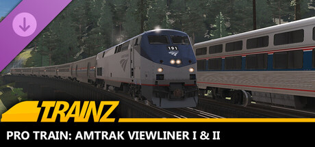 Trainz Plus DLC - Pro Train: Amtrak Viewliner I & II cover art