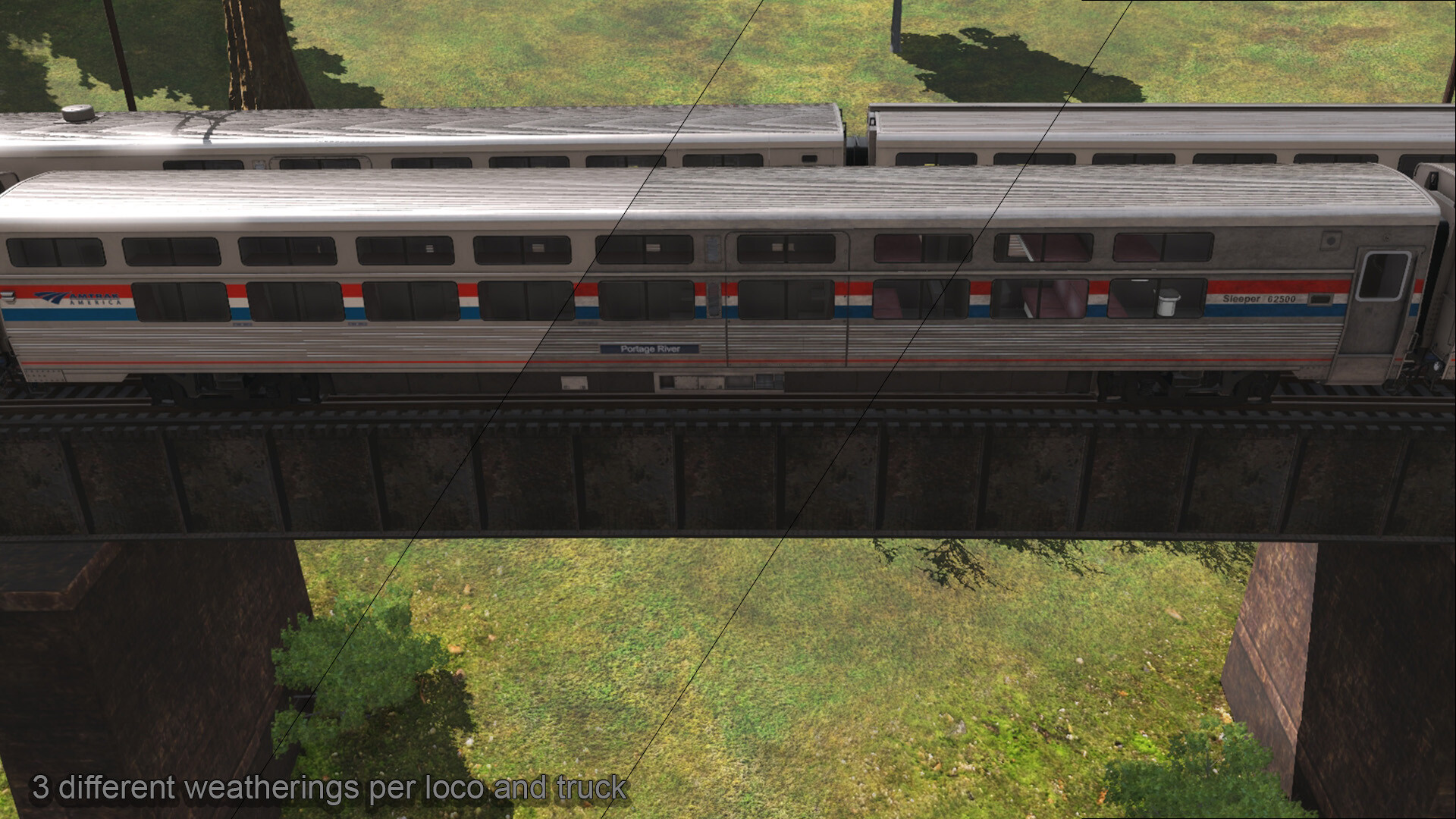#7. Trainz Plus DLC - Pro Train: Amtrak Viewliner I & II (Steam) Podle: N3V Games