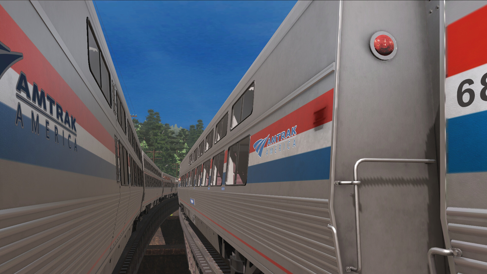 #4. Trainz Plus DLC - Pro Train: Amtrak Viewliner I & II (Steam) Podle: N3V Games