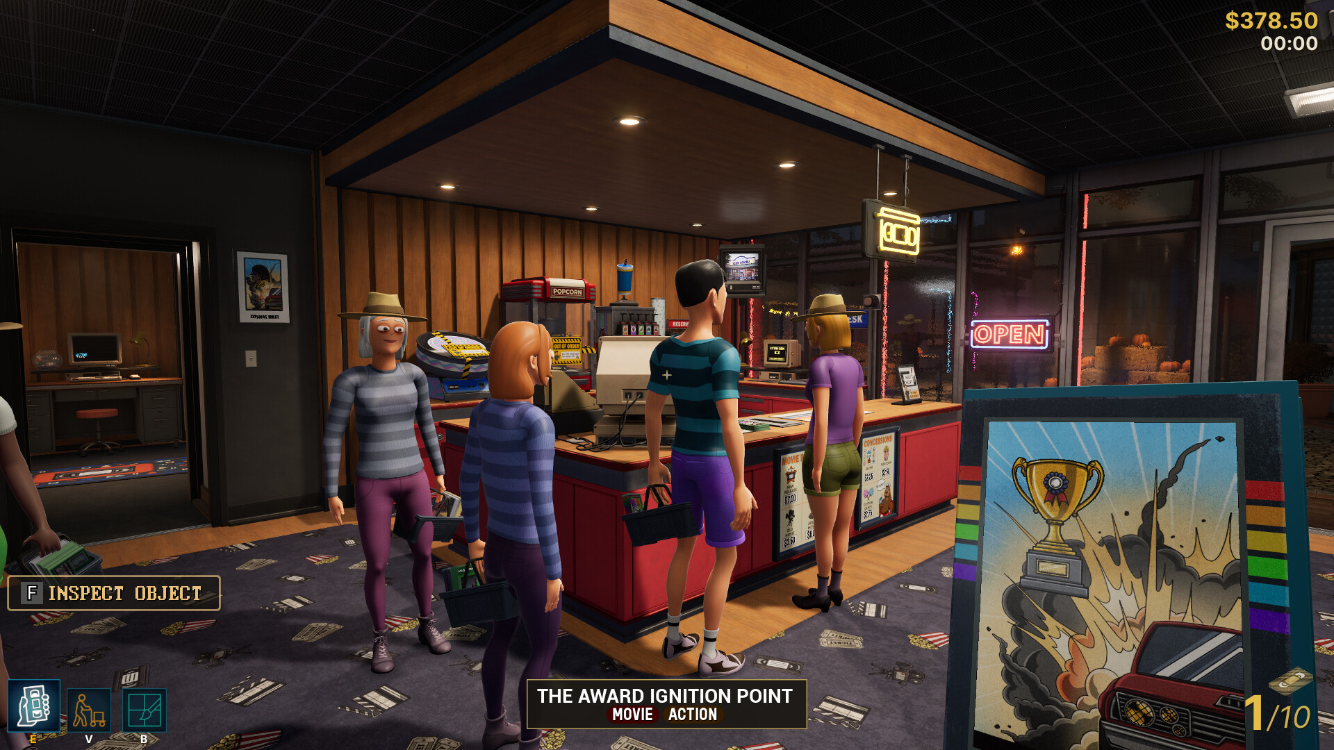 #5. Retro Rewind - Video Store Simulator Demo (Steam) 来自: Blood Pact Studios