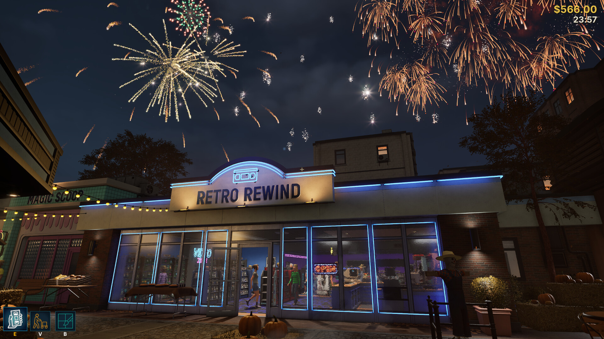 #4. Retro Rewind - Video Store Simulator Demo (Steam) 来自: Blood Pact Studios