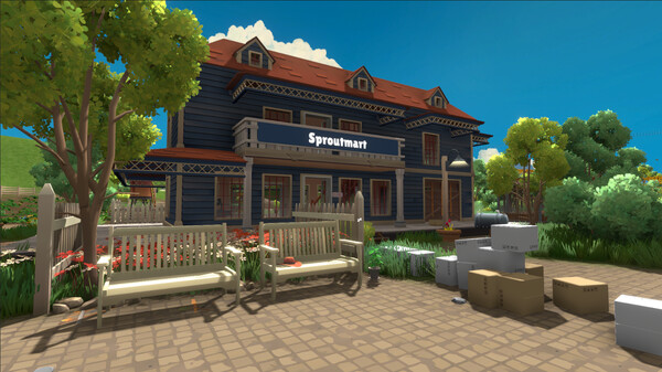 Sproutmart - Farm & Grocery Sim screenshot 2