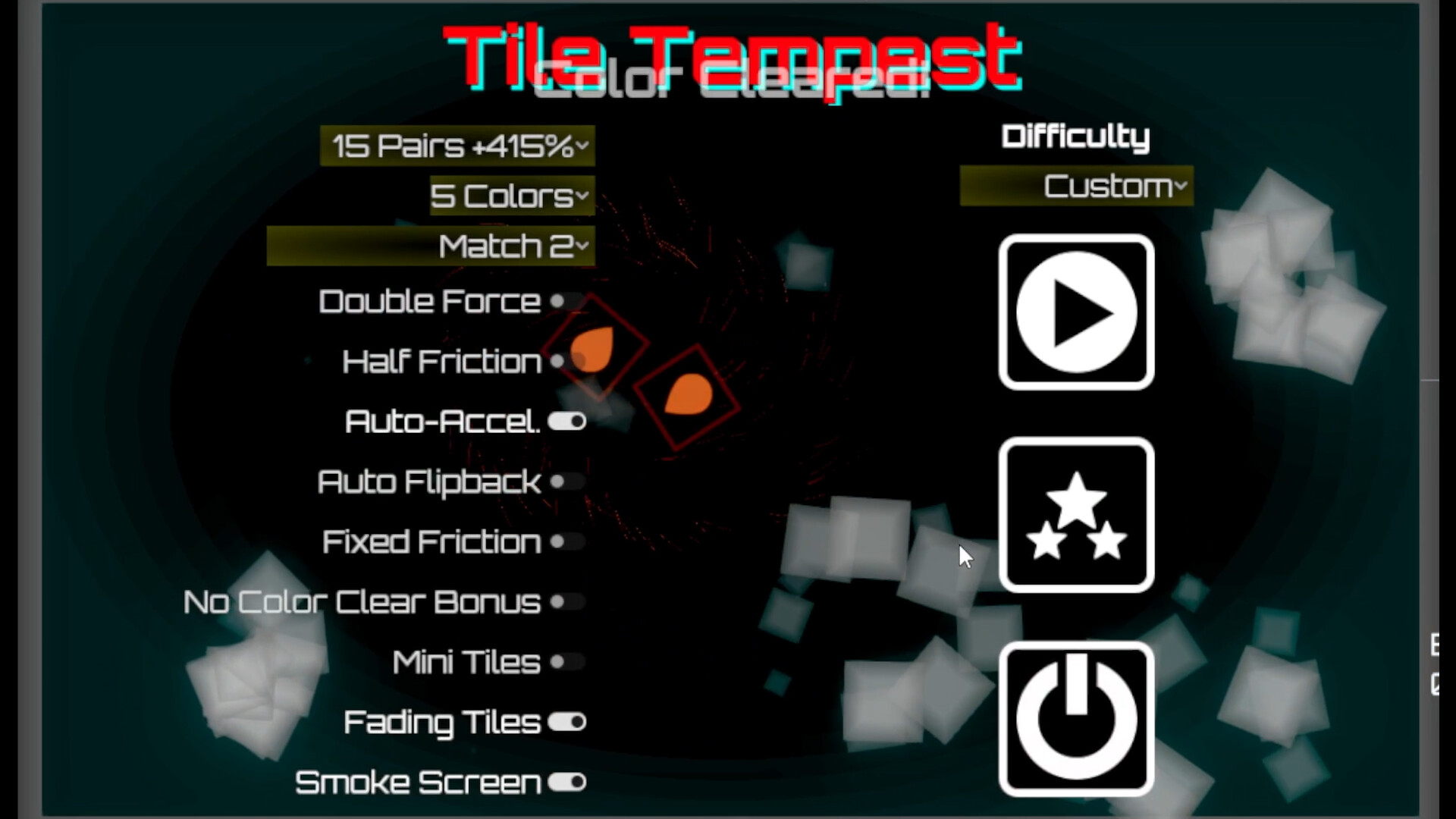 #5. Tile Tempest (Steam) 由: JLau Games