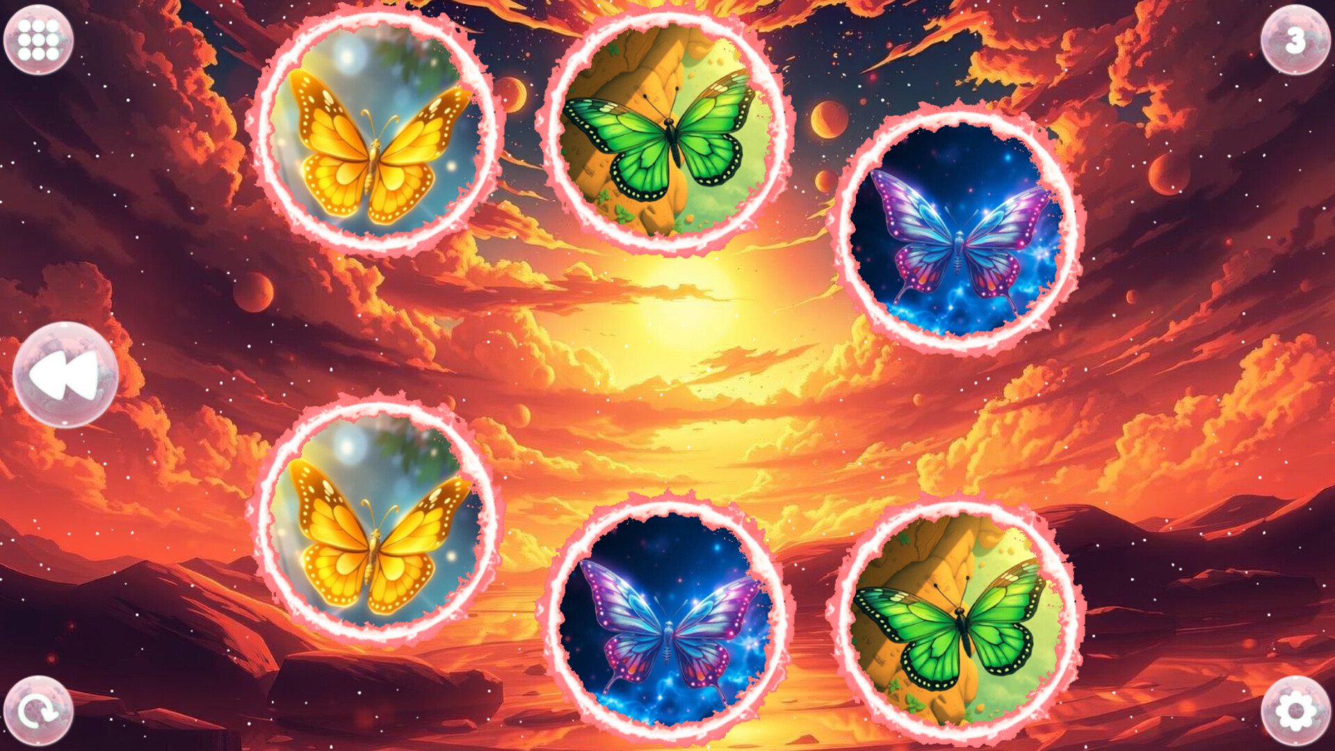 Anime Dream Match: Butterflies screenshot #2