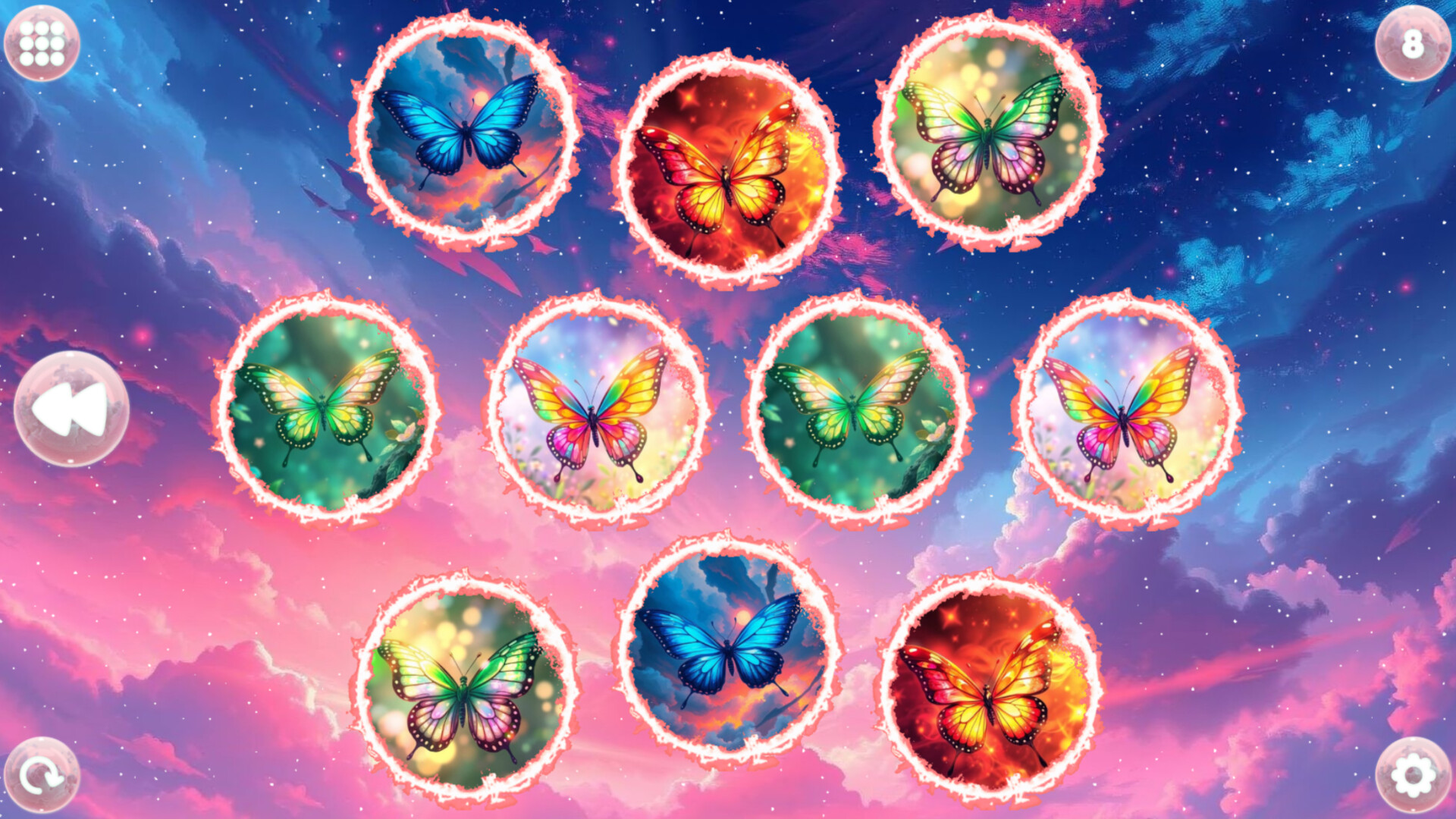 Anime Dream Match: Butterflies screenshot #4