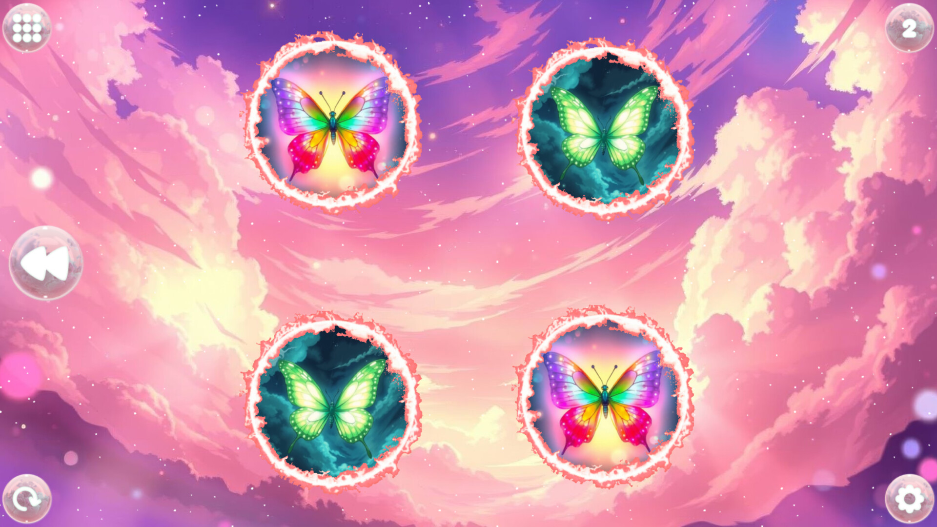 Anime Dream Match: Butterflies screenshot #1