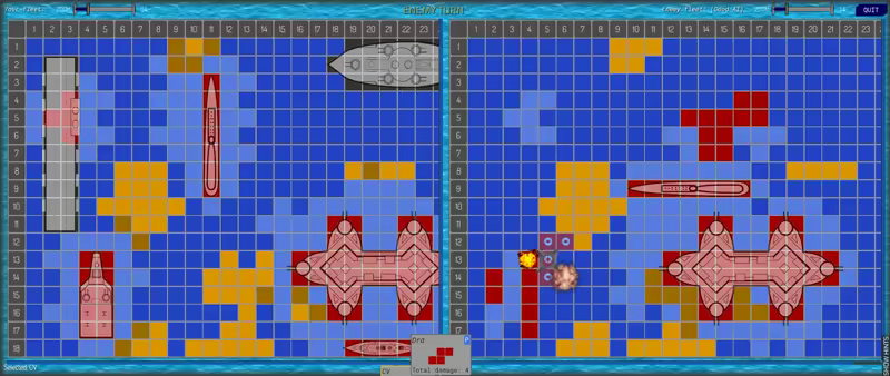 Battleships Combat: Evolved screenshot 1