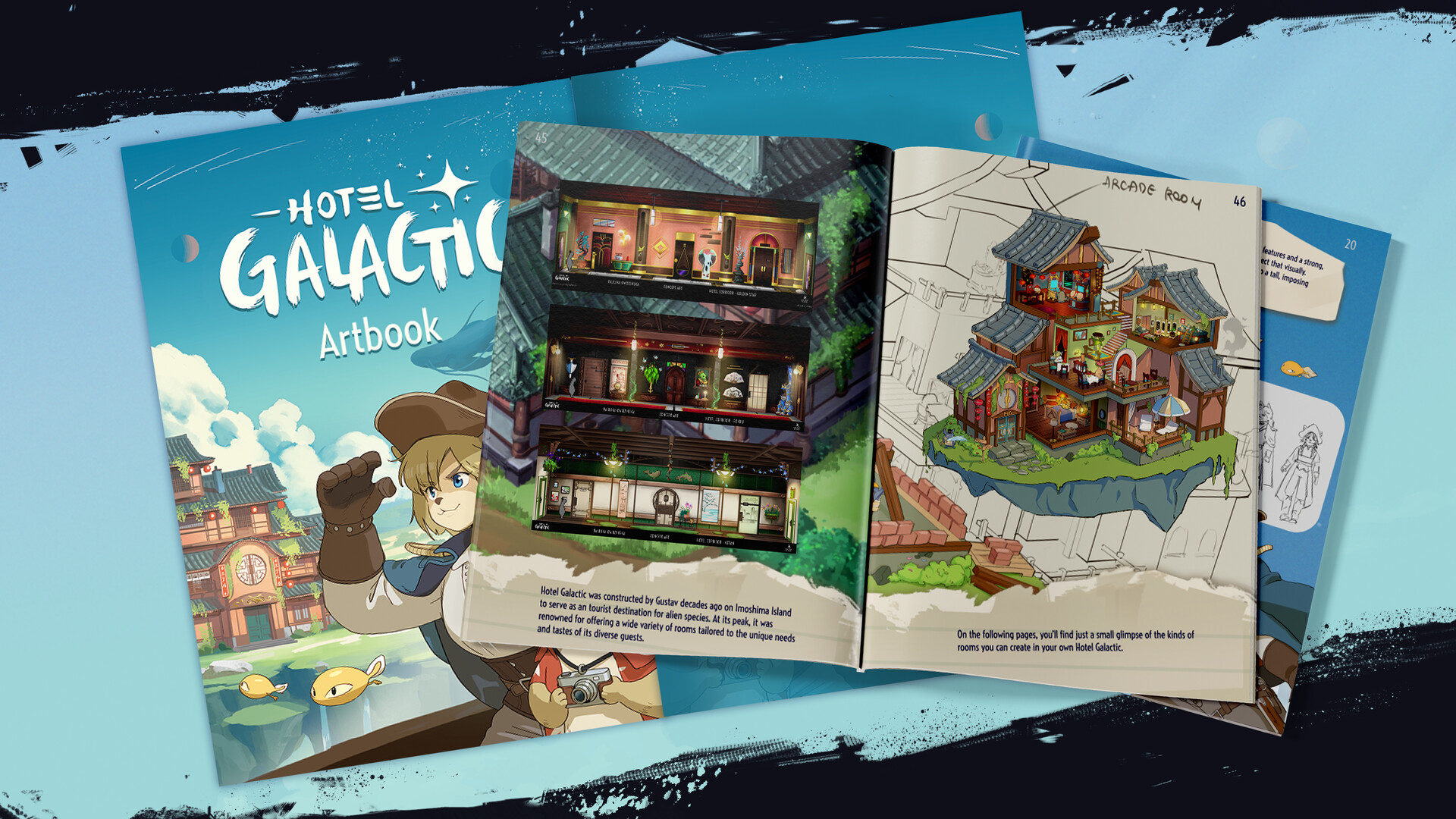 Hotel Galactic - Artbook Featured Screenshot #1