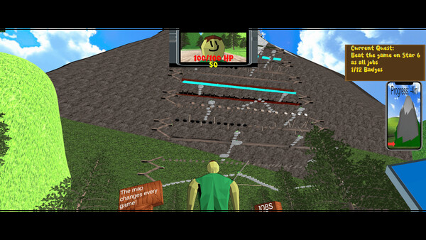 The Mountain and The Moron Rogue Mode screenshot 1