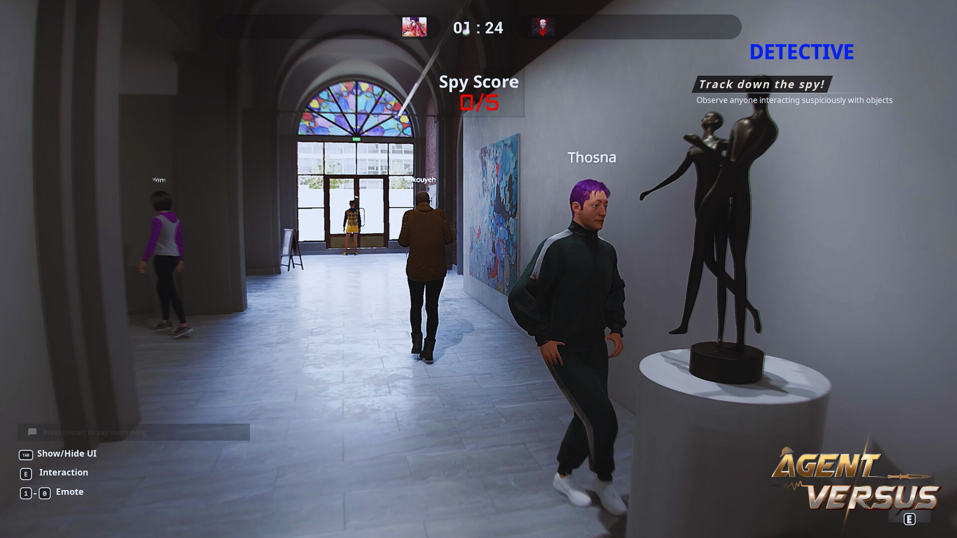Agent Versus