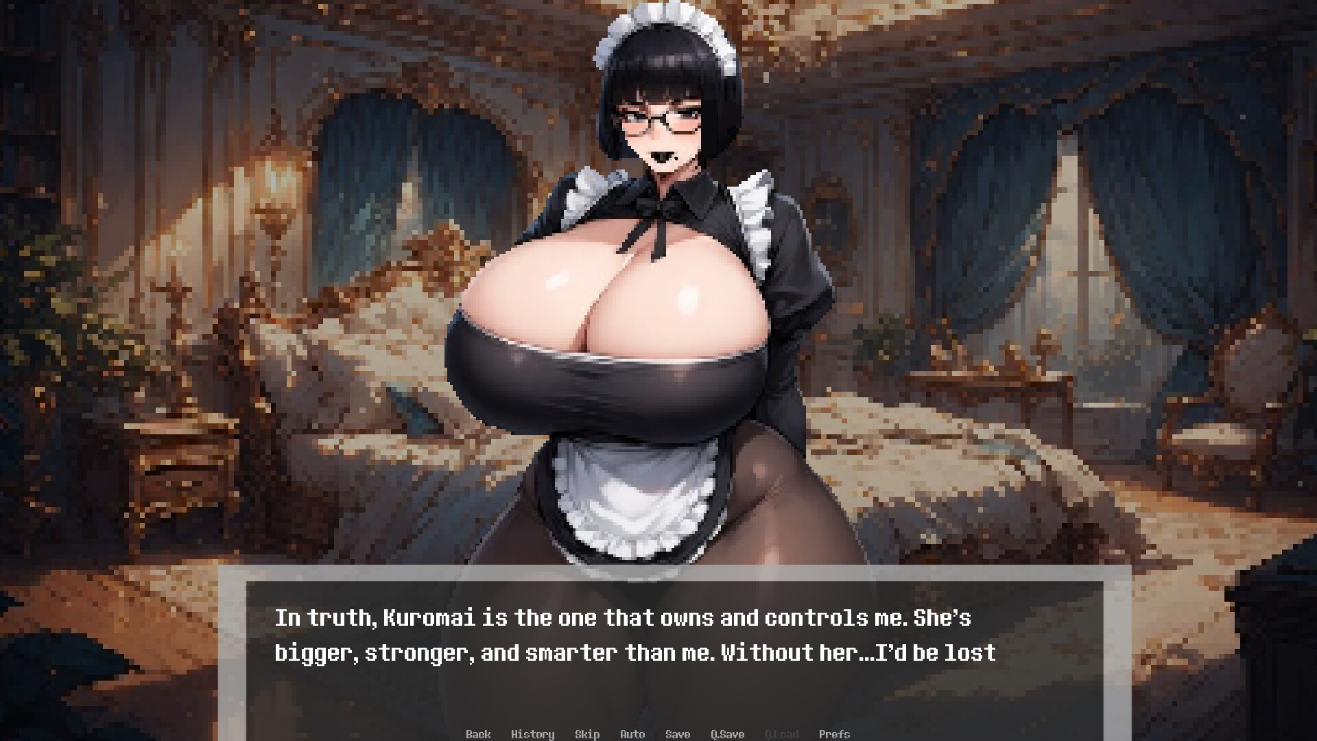 Dominated by: Yandere Goth Maid screenshot #4