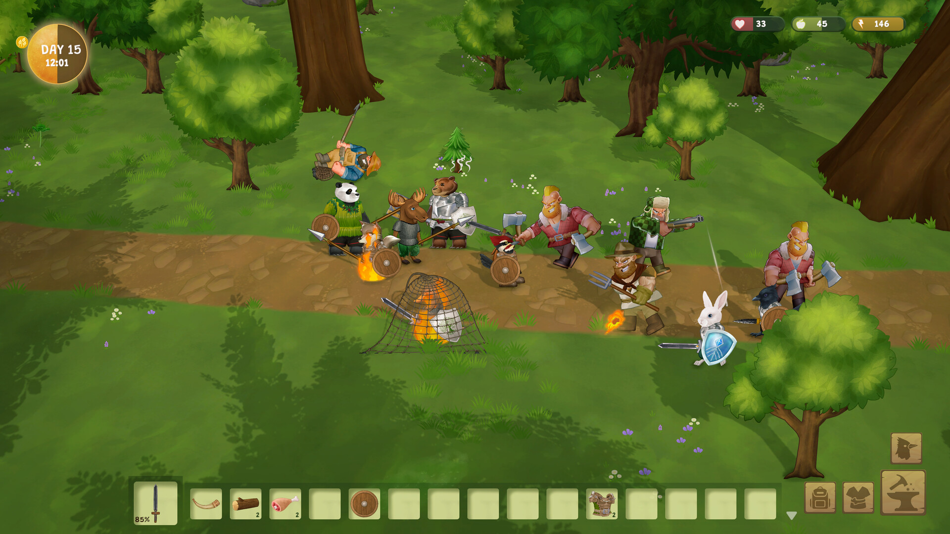 Woodland Rebels screenshot 1