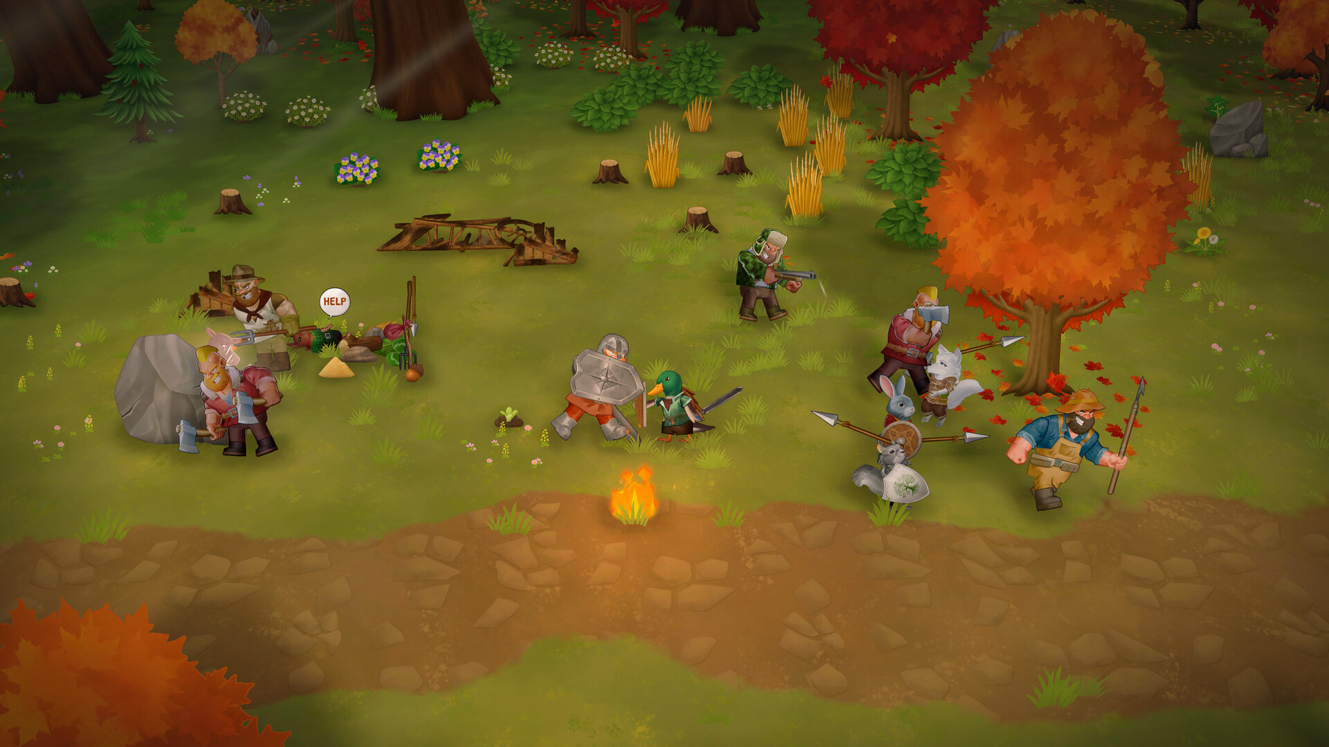 Woodland Rebels screenshot 1