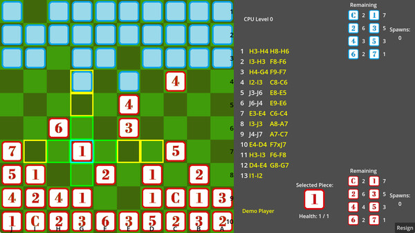 Bonaparte's Bluff game for Linux 1
