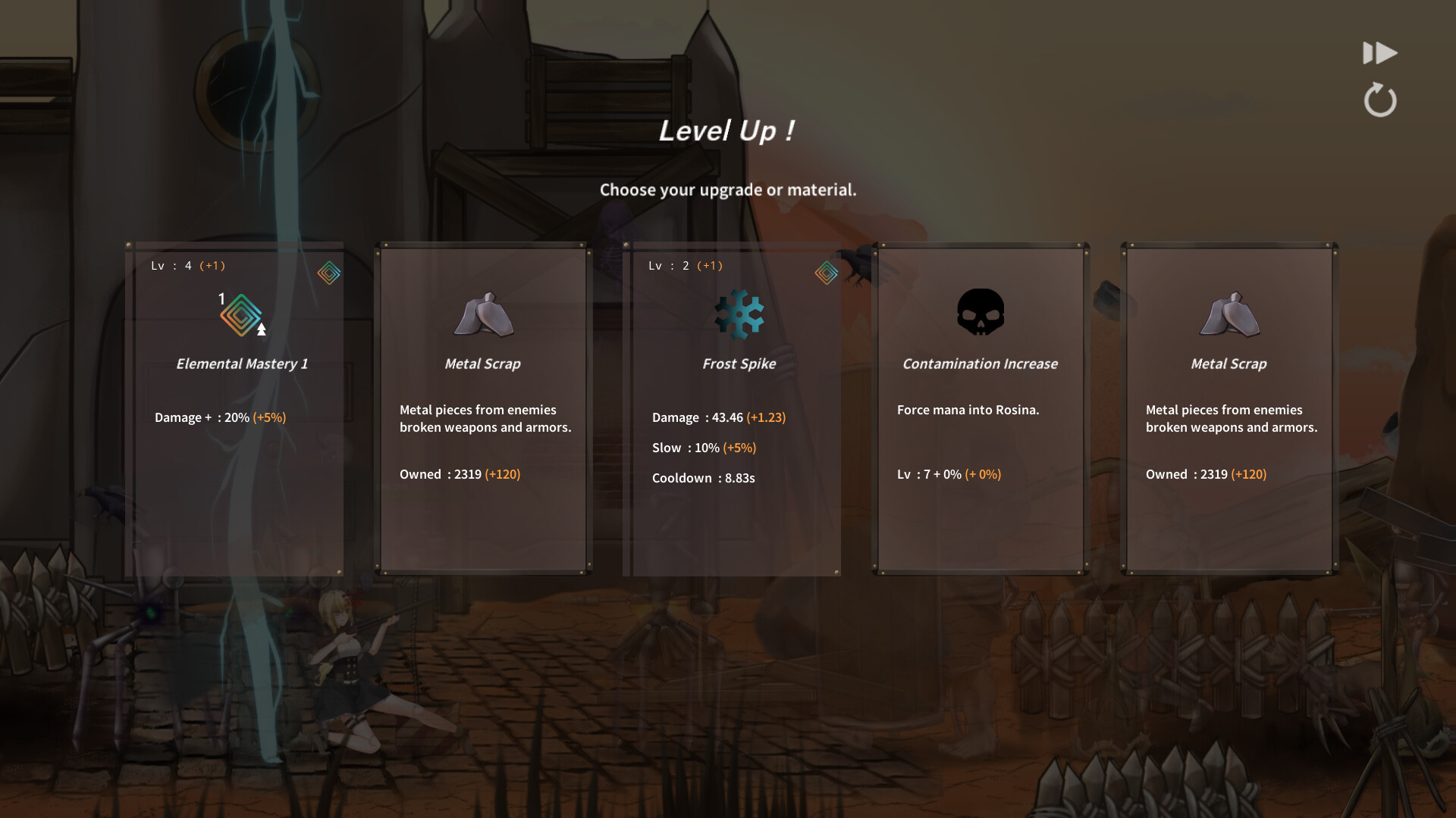 Queen of the fallen land screenshot #3