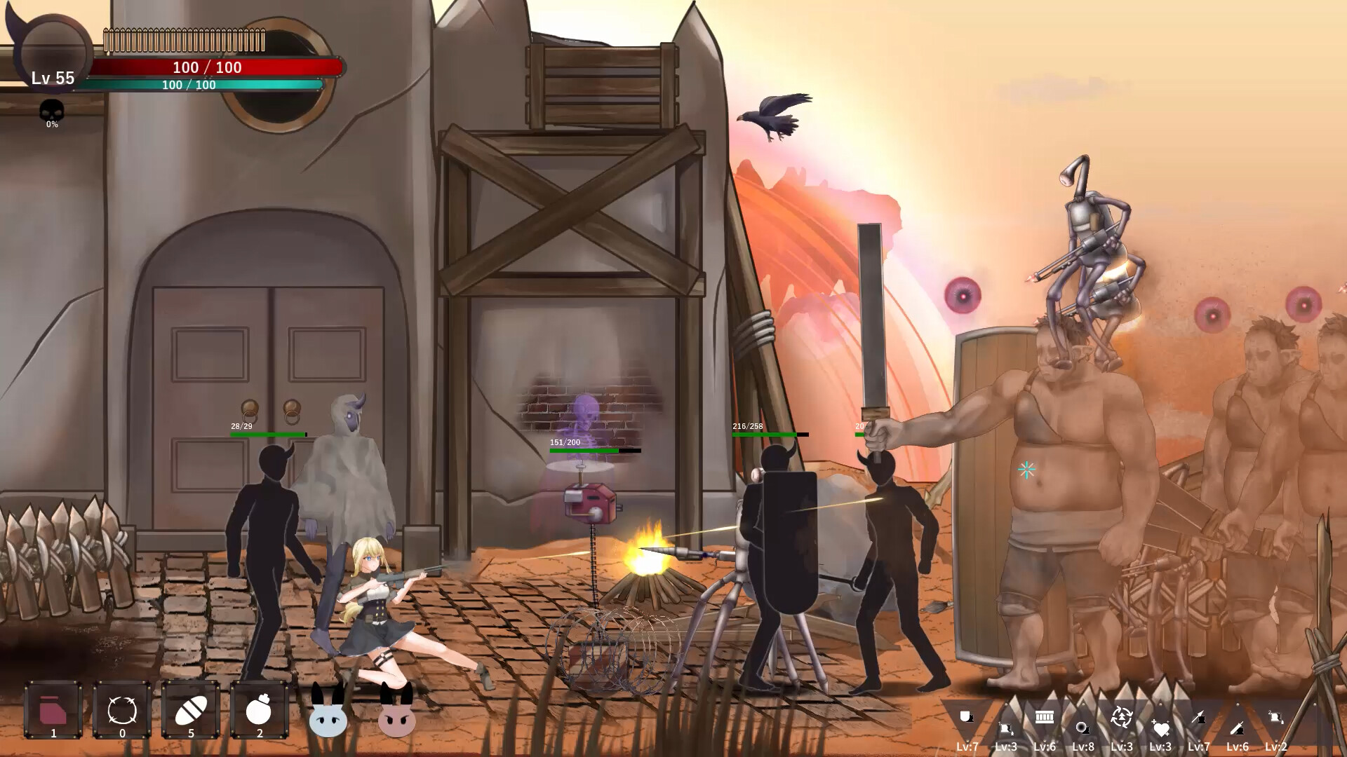 Queen of the fallen land screenshot #2