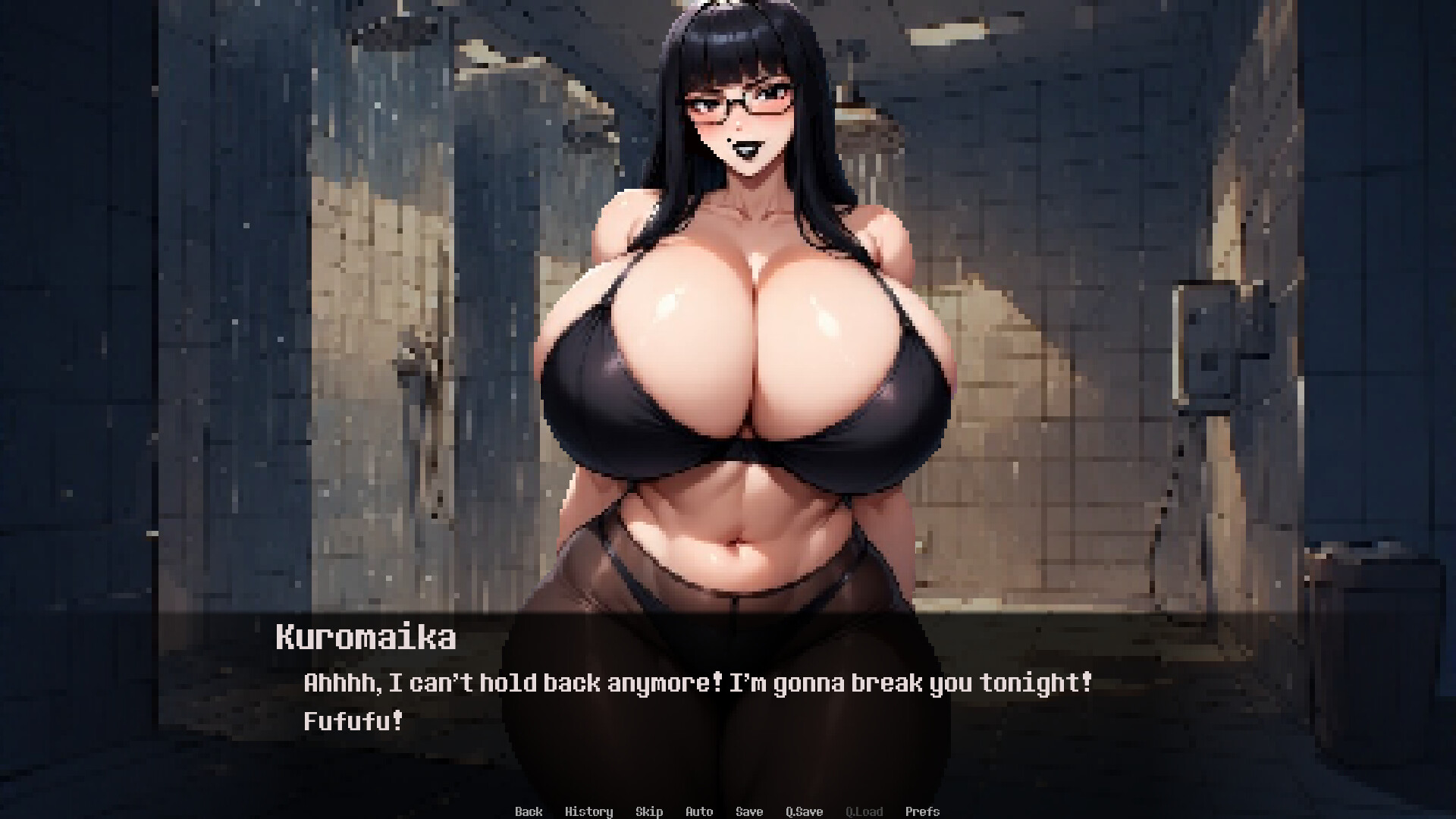 Dominated by: Yandere Goth MILF Maid screenshot #3