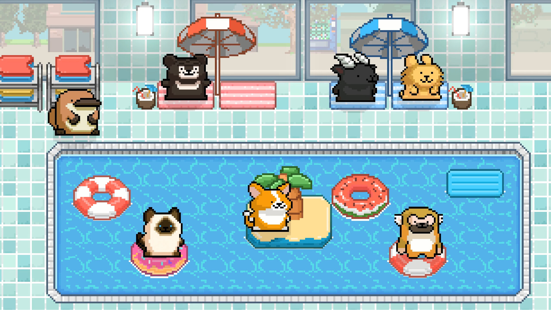 Maltese's Fluffy Onsen - Summer Fever Featured Screenshot #1