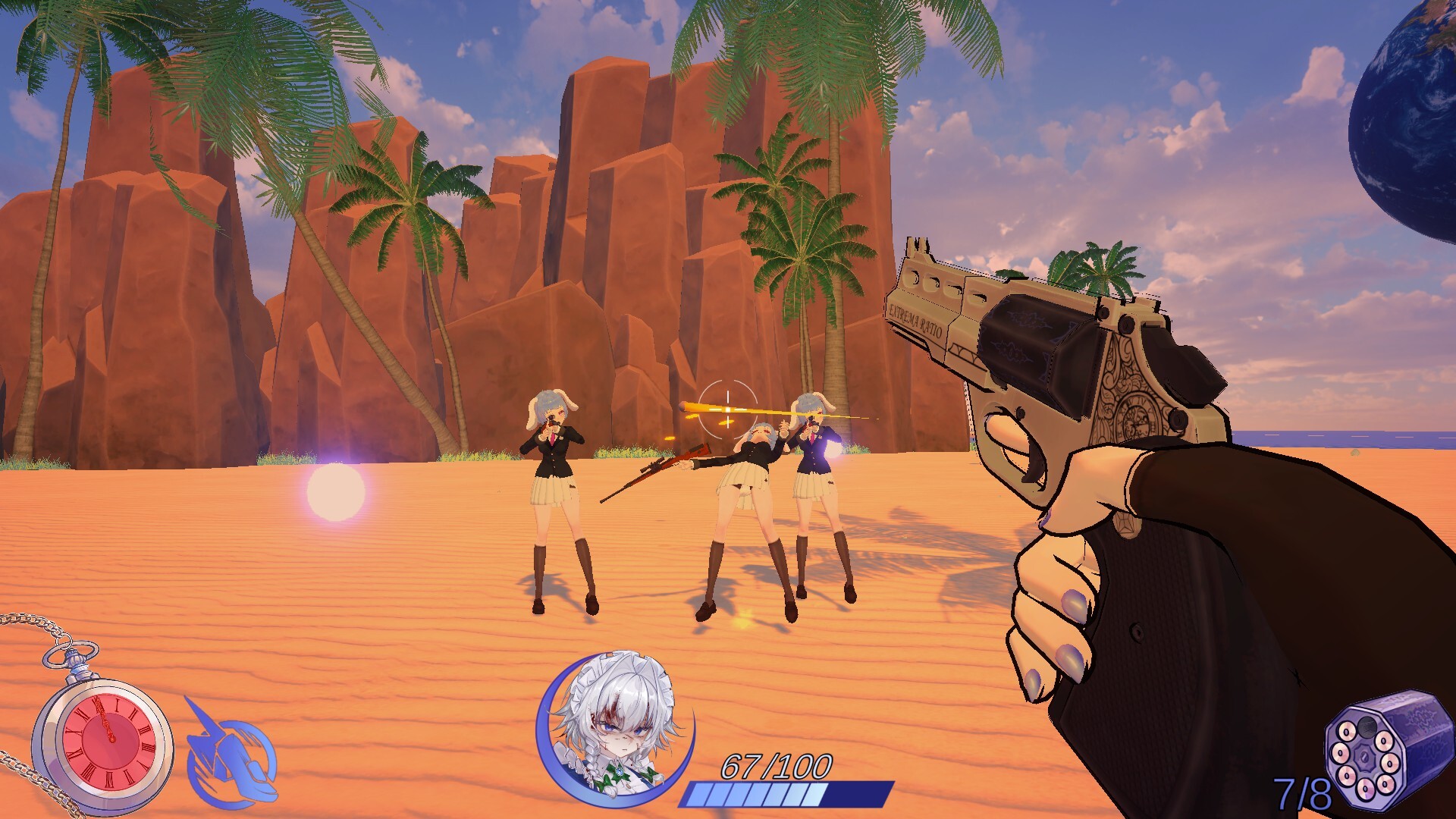 I Am Sakuya FPS: Lunarian Invasion Featured Screenshot #1