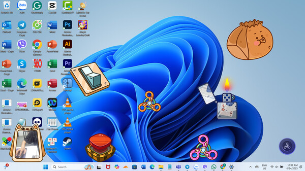 Desktop Fidget Demo