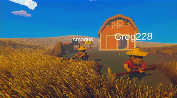 Cut The Grass: Farm Defense Survival screenshot 1