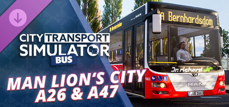 City Transport Simulator - Bus DLC: MAN Lion's City A26 & A47 banner image