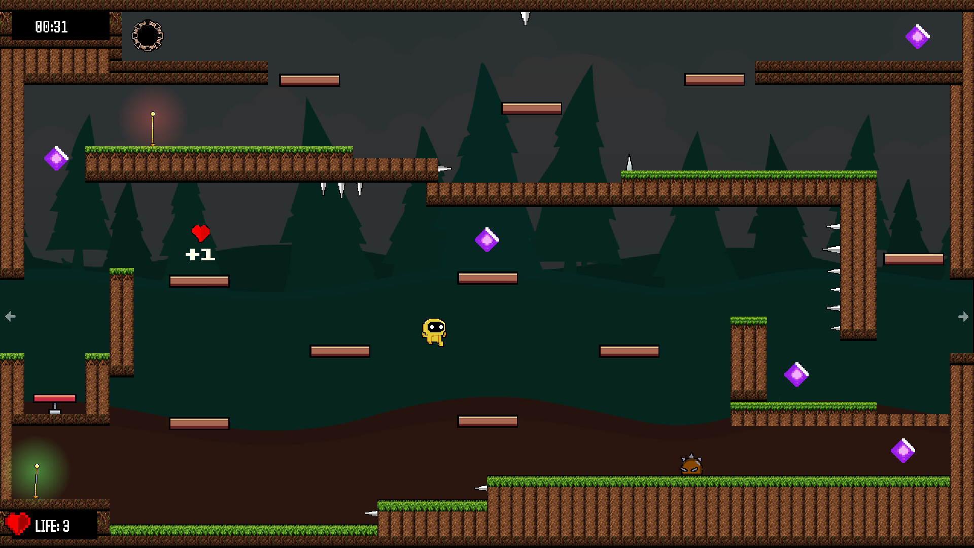 Escape from Spikes