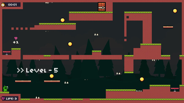 Скриншот из Escape from Spikes Скриншот из Escape from Spikes