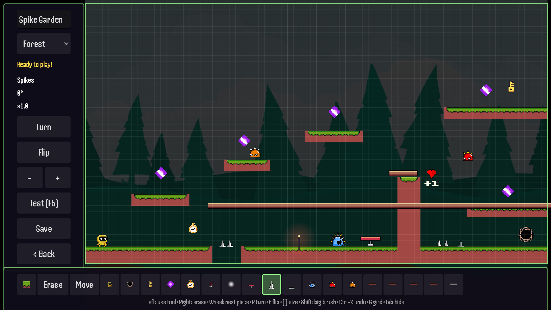 Escape from Spikes