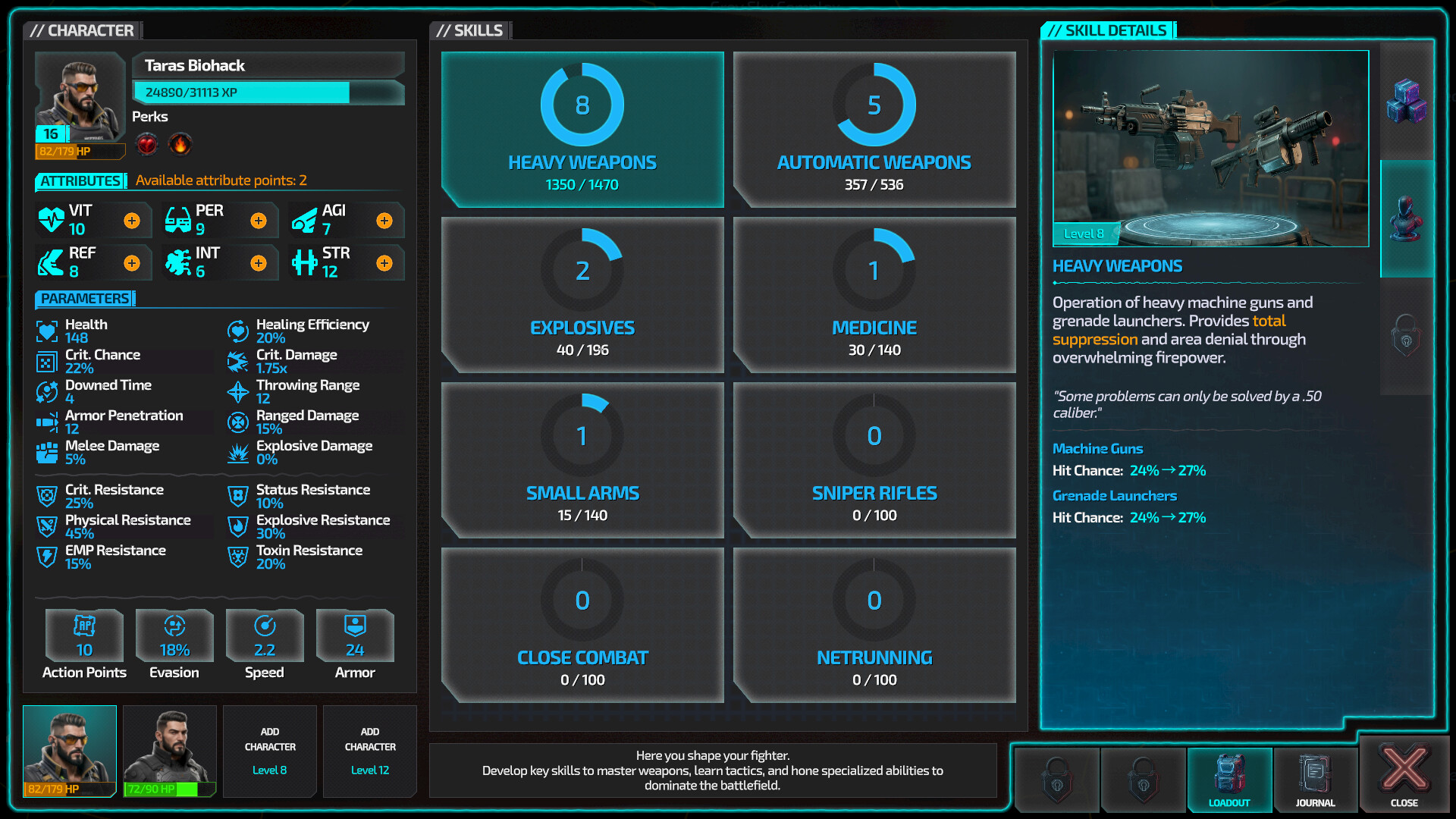 Humanity Echo: Cyberpunk Tactical RPG screenshot #8